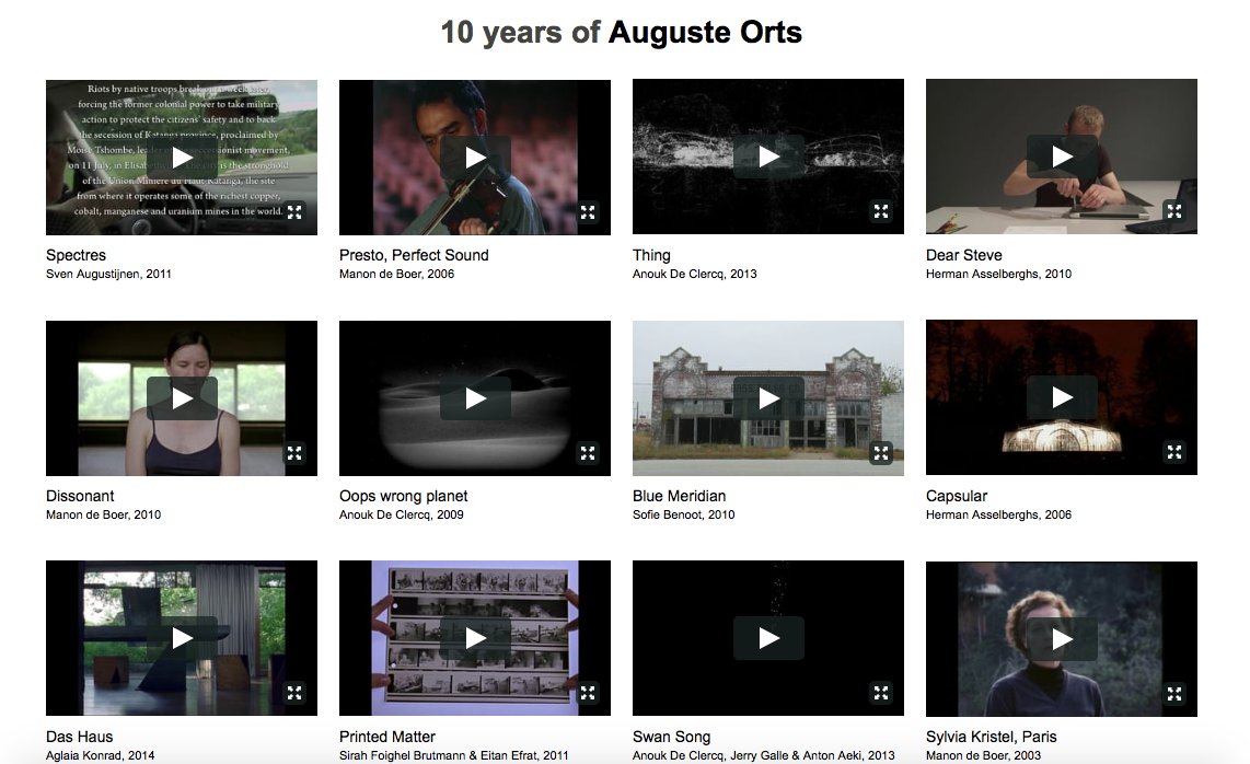 LUXmovingimage's tweet photo. In celebration of its 10th year anniversary, #AugusteOrts have released 10 free films on their website! https://t.co/UMA98vEEr6 https://t.co/O7s3LfsEP3
