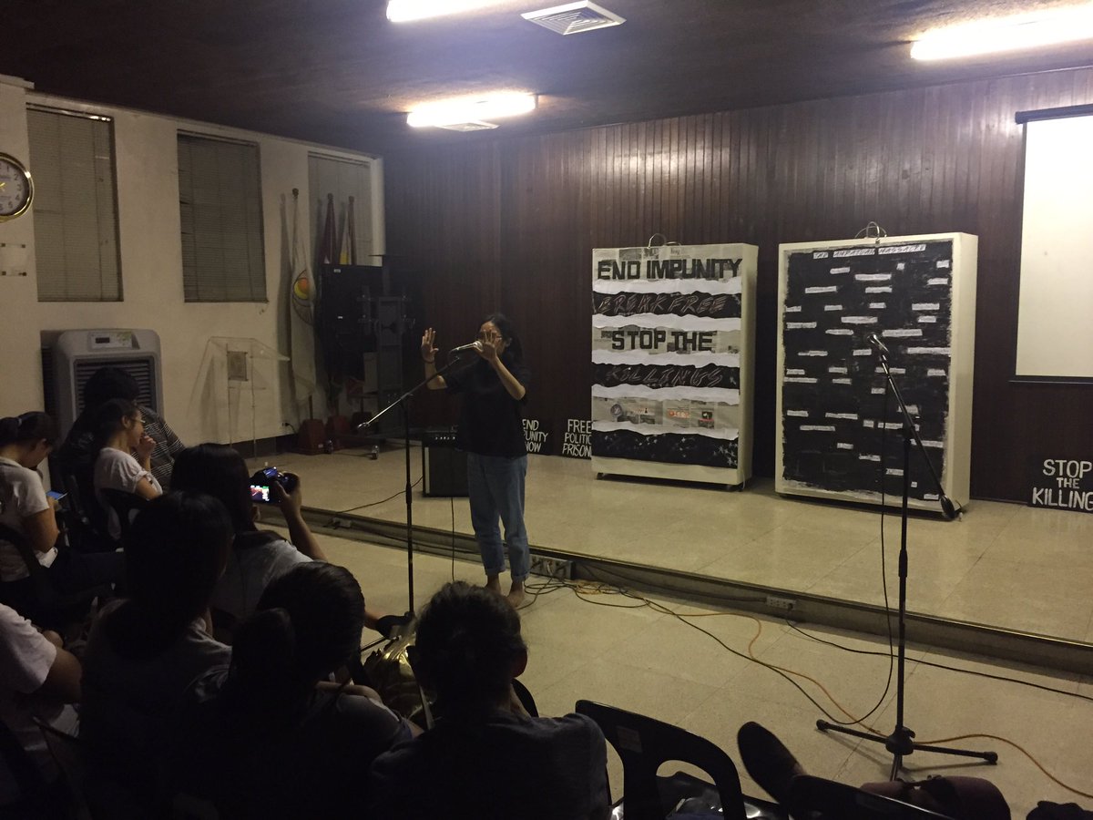 ujpupdiliman's tweet photo. Sofia Paderes' "On Loop" here at #BreakFree2016 https://t.co/wIkwI8Plg3