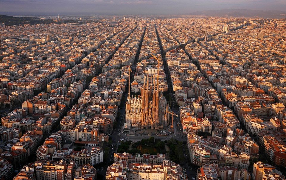 Aerial View Of Wonderful Barcelona, Spain | Photography by ©Amos Chapple