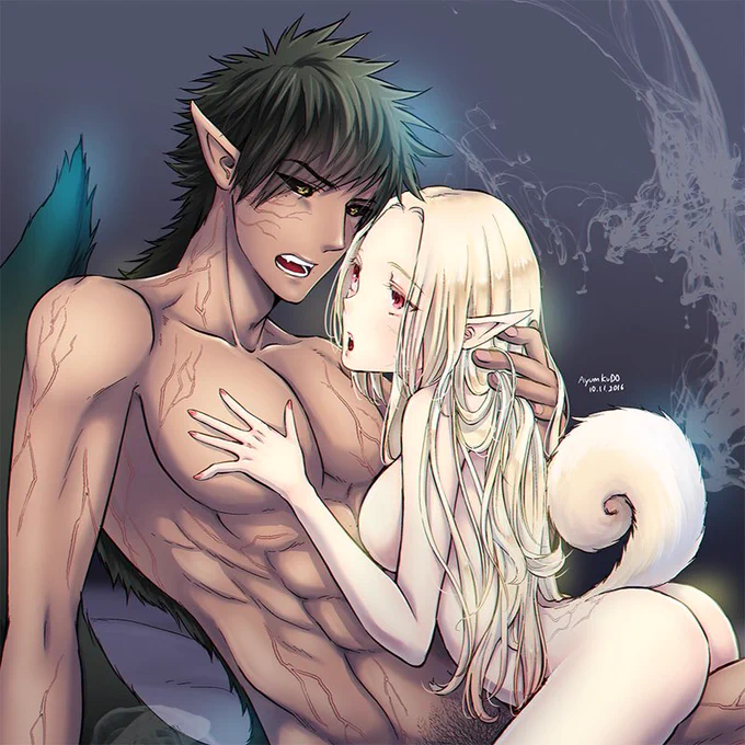 狼男(26)×柴犬娘(16)、結婚まではまだまだ先。
#創作男女クラスタいい夫婦の日2016 