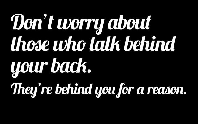 JarvicsTech's tweet photo. Don't worry about those who talk behind your back. They're behind you for a reason. #motivational #tuesdaymotivation #tuesdaytip https://t.co/SLC2fLtO0T