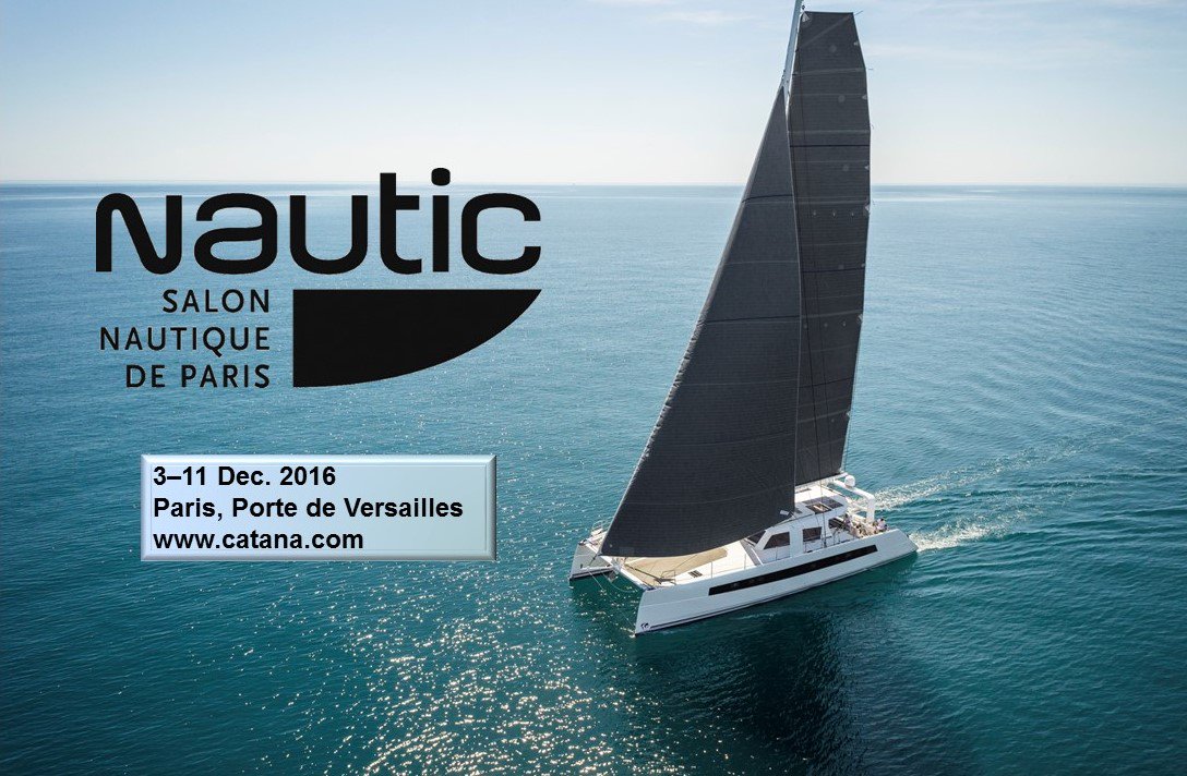 CatanaCatamaran's tweet photo. Visit France's biggest indoor port Come and visit Catana Catamarans at the Paris Boat Show From 3rd to 11th of December https://t.co/lNKEO6PwaJ