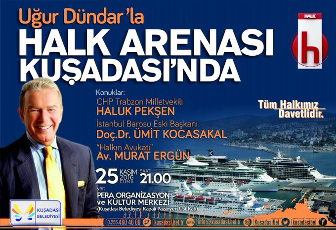 Kuşadası’ndan Halk Arenası Yayında