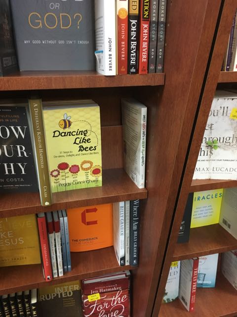 inca_writer's tweet photo. Exciting to see my book on the shelf at Majesty Christian Bookstore. #beesdance #waggledance https://t.co/xp2GYtZSH2