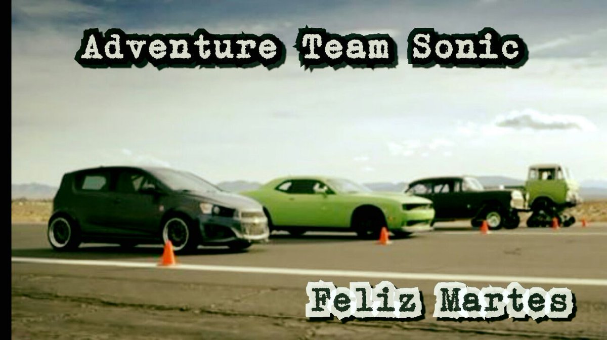 SonicATSoficial's tweet photo. Feliz martes #FamiliaATS

#AdventureTeamSonic #SonicATSOficial #ChevroletSonic 

Dios los bendiga https://t.co/7YDIIjnGnz