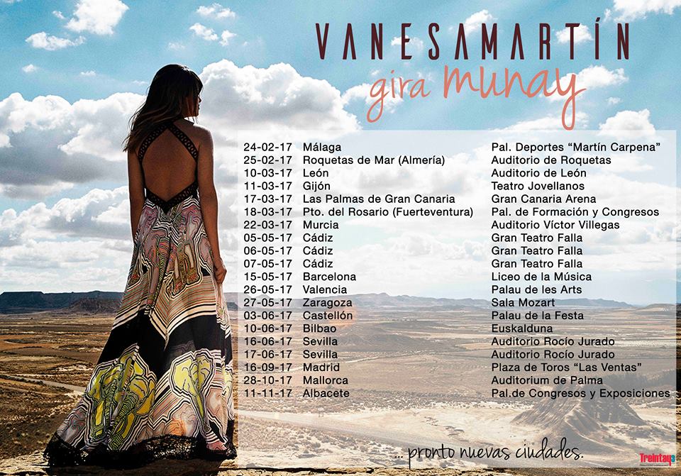 mlgmusicproject's tweet photo. Mañana miércoles @vanesamartin_ os espera en Fnac Málaga  en la firma de discos de #Munay · https://t.co/PLLjH8u12w https://t.co/A5QfnmcrNI