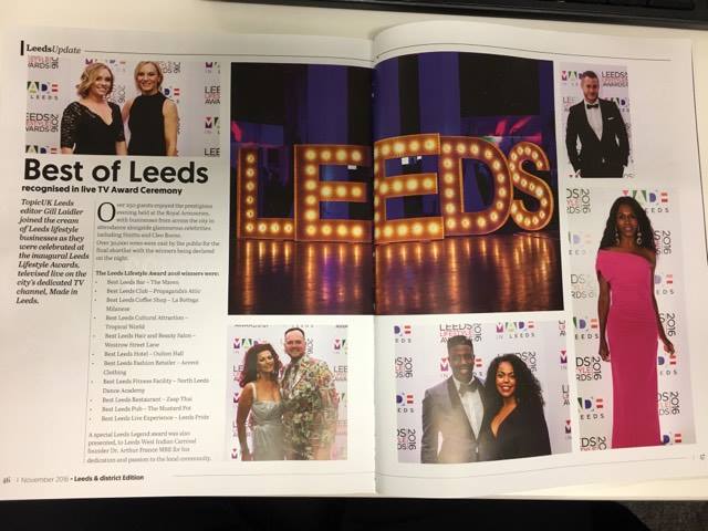 Huge thanks to <a href="/Topic_UK/">TopicUK</a> magazine for a great piece on the Lifestyle Awards! #LoveLeeds #BestOfLeeds