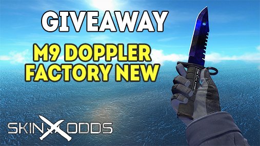 skinodds's tweet image. Giveaway M9 Bayonet Doppler | Factory New !

bit.ly/2f2nFAe
