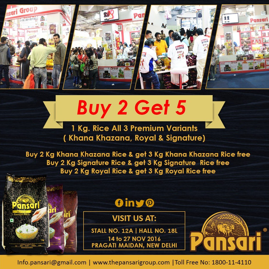 Don't miss great offer on Pansari's Products!
#pansari #healthy #tasty