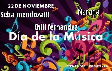 JohanaG44755842's tweet photo. FELIZ DIA DE LA MUSICA PASELAN LINDO EN SU DIA 🎤🎵🎵🎵🎵🎹🎻🎸 @sebamendozaok ❤😊@CHILI_FZ https://t.co/IonsmGhW6T