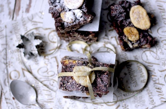 cookingkt's tweet image. Lightning quick edible festive gift idea: Dark Choc, Banana and Date Fridge Cake buff.ly/2fNJKBV @Emily_Crisps #ediblegifts #ad
