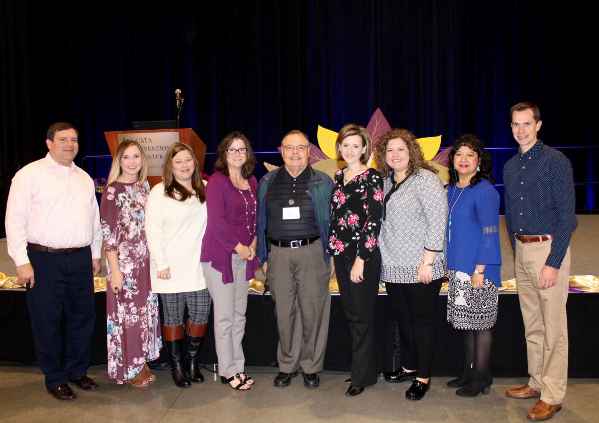 SASBOExec's tweet image. Just a few of the members learning about Georgia school business during the GASBO state conference.