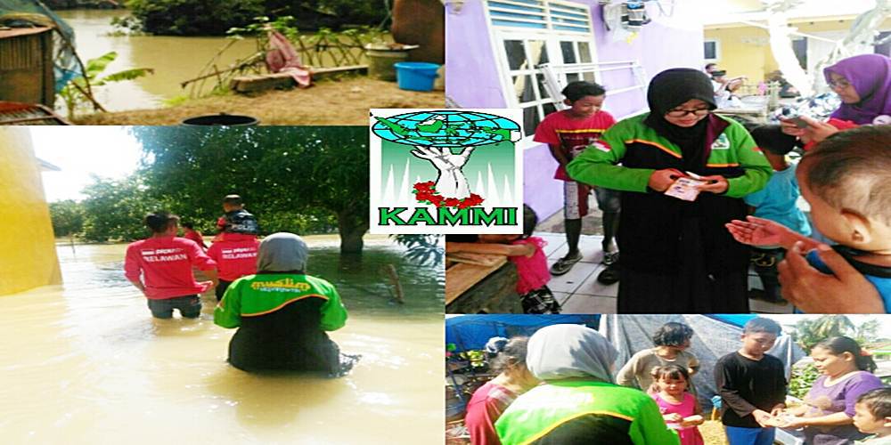 KAMMI Karawang Bantu Korban Banjir Karawang kammikarawang.or.id/kammi-karawang…