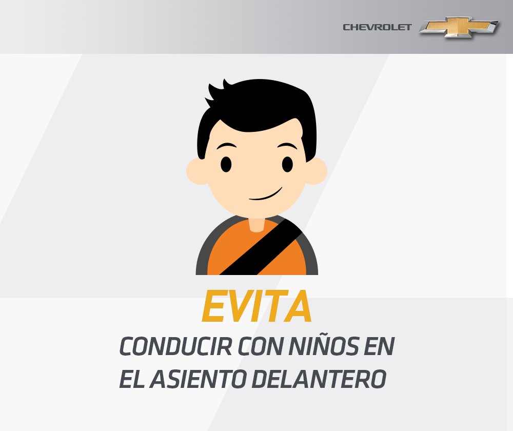 ChevroletRD's tweet photo. Puedes comenzar a llevar niños en el asiento delantero a partir de los 12 años de edad. #ChevyTips #ChevyTeam https://t.co/GJfFZEI7Y9