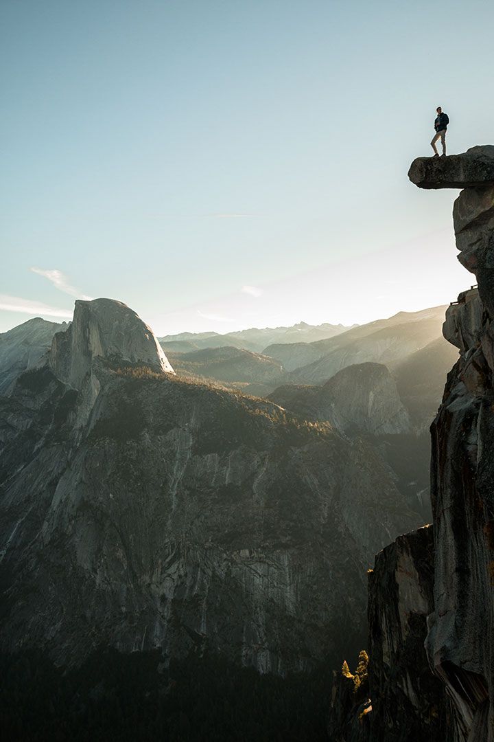 RheosGear's tweet image. Yosemite's Glacier Point at sunrise. See why it's one of 📷: @jmco_pro 's favorite spots at #TrailNotes bit.ly/Glacier-Point