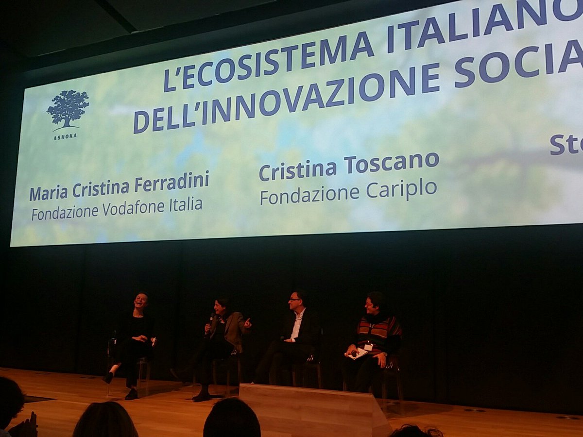 non_profit's tweet photo. Innovazione sociale: perché funzioni è essenziale avere realtà che ci credano e finanziano questi folli visionari :) #EACHMilano #socinn https://t.co/FF76zxjG4L