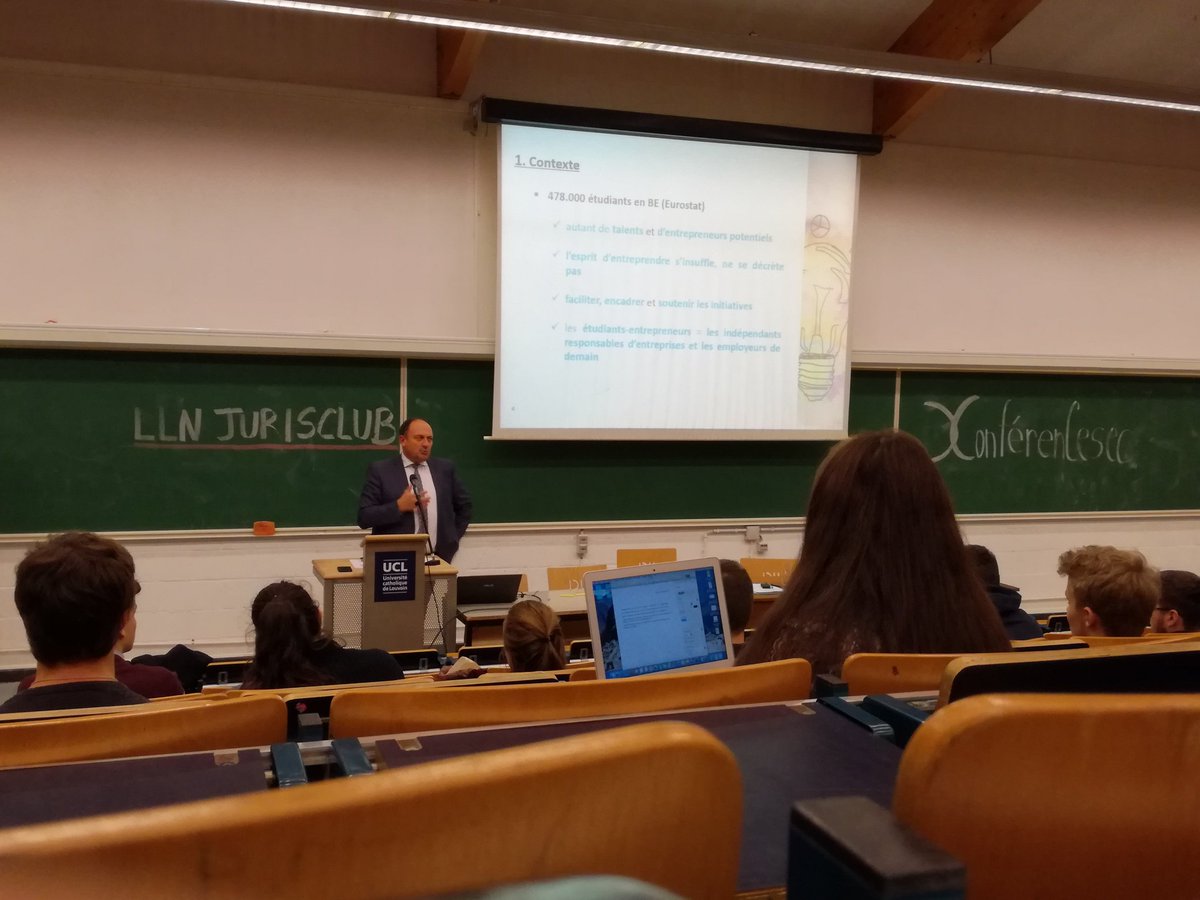 skillizbe's tweet photo. @wborsus nous parle du Statut étudiant-entrepreneur#skilliz https://t.co/q11YGQQgmE