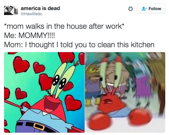BuzzFeed's tweet photo. 23 jokes about parents that are funny because they’re true https://t.co/ZelQfEGOoZ https://t.co/pad01D8saZ