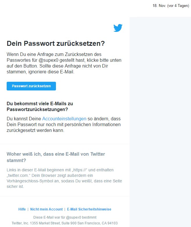 Supex Zero On Twitter Come To Think Of It Rizla Was That You Password Recovery Attempt For The Supex0 Twitter Account 4 Days Ago