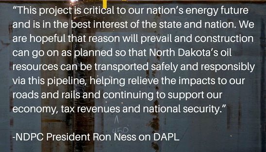 alindsey798's tweet image. #DAPL is critical to our nations future. #YESDAPL #ProDAPL #NDPol @POTUS
