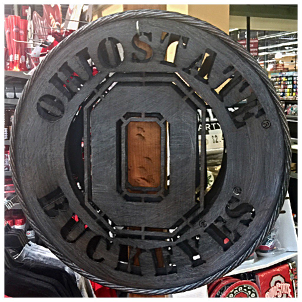 MDKingsdale's tweet photo. Now THIS is some artwork! #OhioStateFootball #GoBucks #THEGameWeek https://t.co/mwJD8fPReX