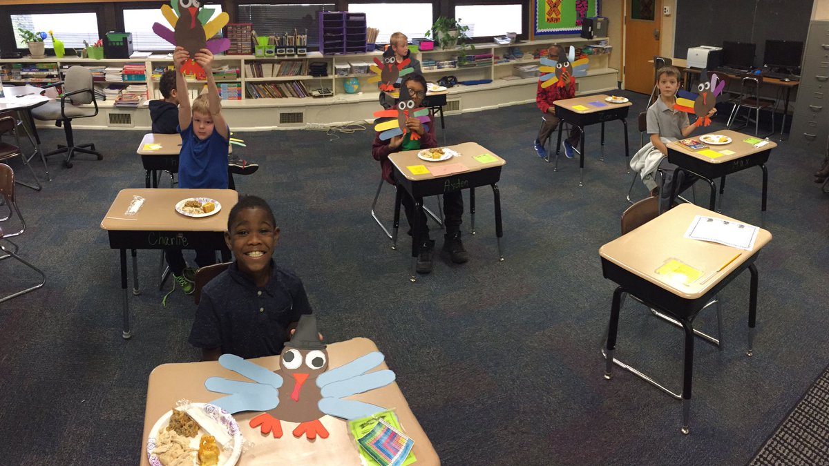 adkramer's tweet photo. This day is always so good for social skills! Thankful for each other! #BronchoNation #MurdockElementary https://t.co/3XlC2eV2HW