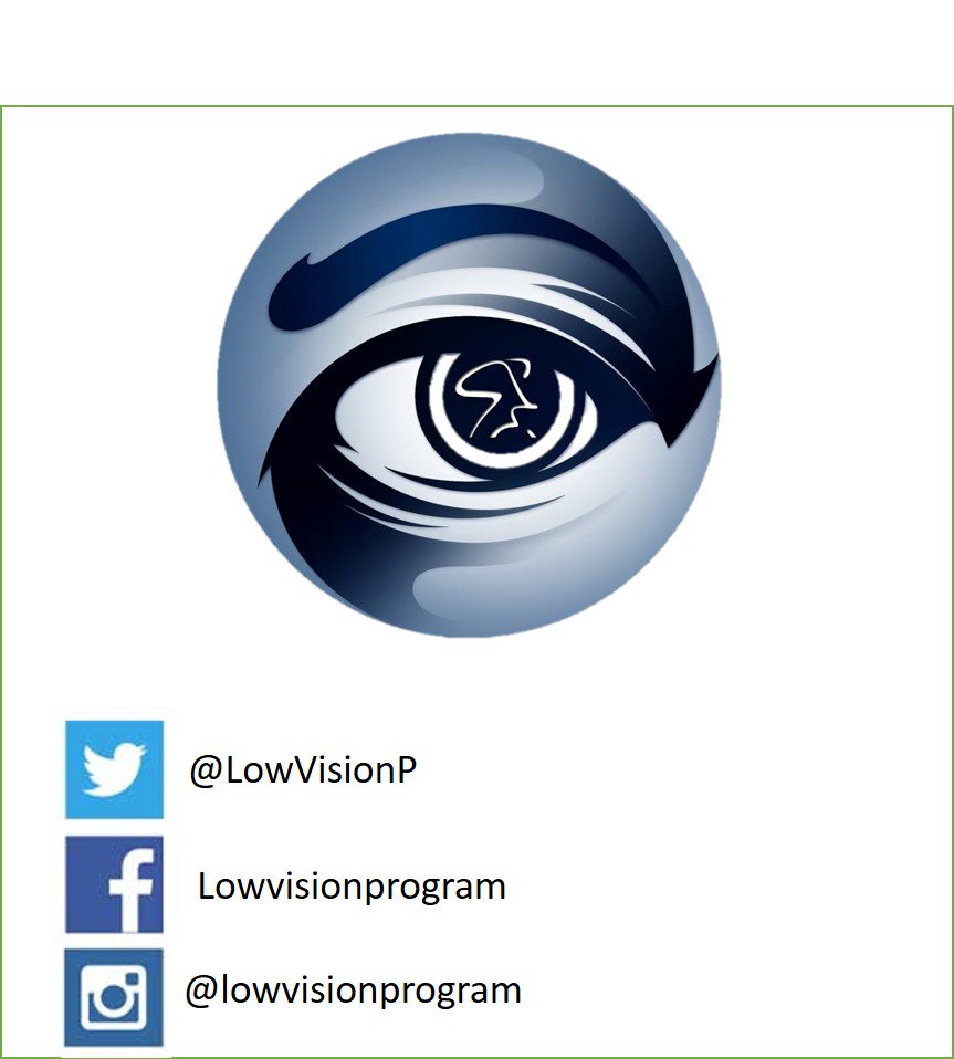 LowVisionP's tweet image. Te invitamos a que nos sigas por nuestras redes @LowVisionP lowvisionprogram  @lowvisionprogram juntos podemos "Creer para Ver"