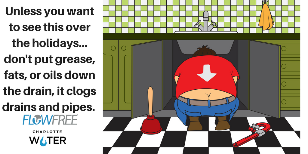 CLTWater's tweet image. #nogrease #keeppipesflowingfree