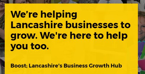 You're #Growth journey starts NOW! <a href="/BoostInfo/">Boost; Lancashire's Business Growth Hub</a> #GrowingLancashire