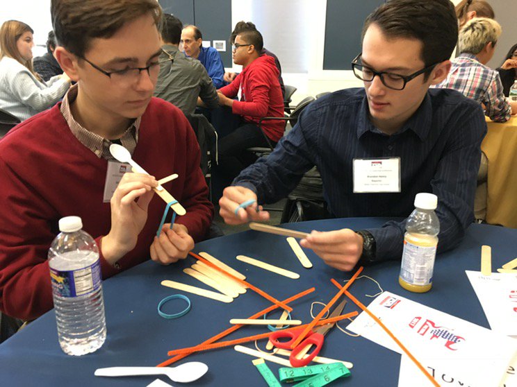 OTHSTSA's tweet image. Solving the Quidditch design challenge.