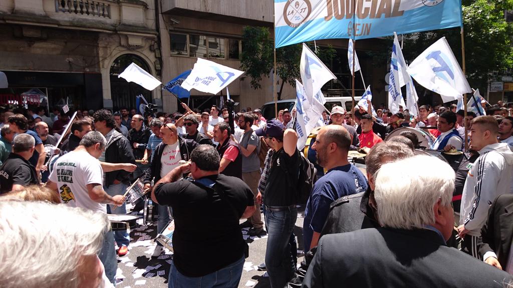 Acompañamos a los trabajadores judiciales contra el traspaso de la Justicia Laboral a la Ciudad.