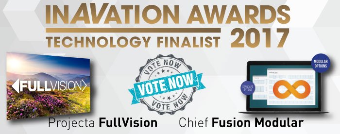 Unsere FullVision ist Technology Finalist für die <a href="/inavate/">Inavate Magazine</a> Awards 2017! Stimmen Sie hier: bit.ly/1ck8xkg