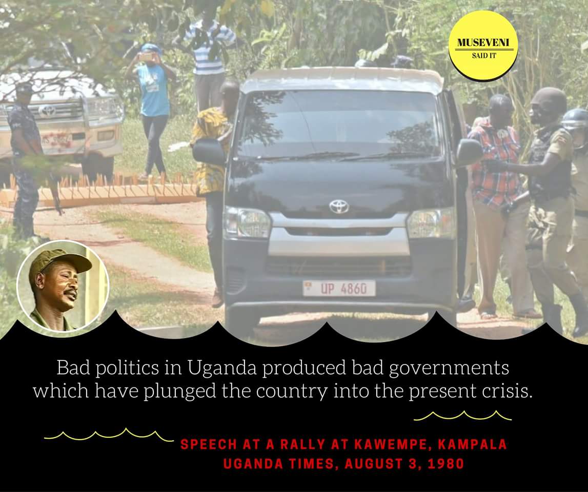 ShawnMubiru's tweet photo. #M7SaidIt: Bad politics in Uganda produced bad governments which have plunged the country into the present crisis. https://t.co/p2NP8x65r5