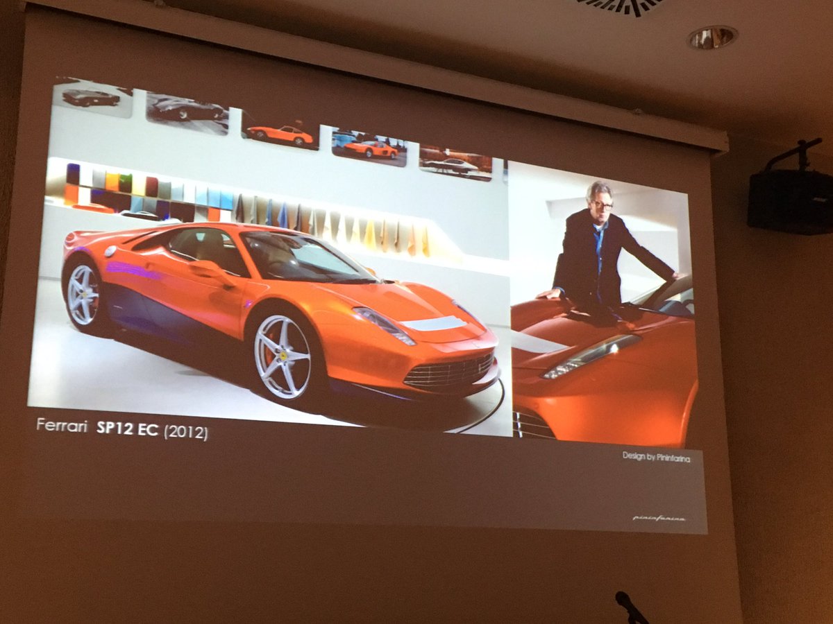 autox's tweet photo. And, of course, here's another famous development by @PininfarinaSpA the @Ferrari 512BB inspired SP12 for Elton John #mastersofcardesign https://t.co/rFCFAbQ8KL