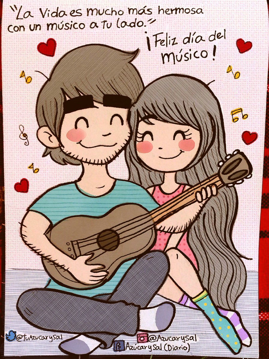 TuAzucarySal's tweet photo. La vida es más hermosa con un músico a tu lado <3
¡Feliz día internacional del músico!...#FelizDiaDelMusico https://t.co/Ld7f5HEayL