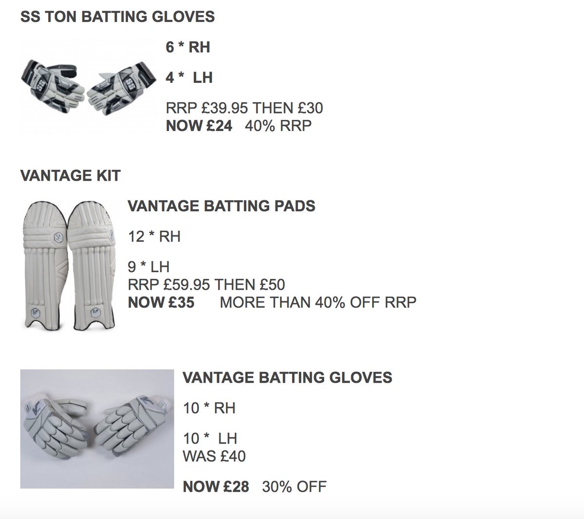 DFCALtd's tweet photo. BLACK FRIDAY SALE STARTS TODAY!
Tuesday 22nd - Saturday 26th 
Visit https://t.co/mK2WMhpj6P to find our Pads gloves and bats on sale! https://t.co/qY99RdvVKT