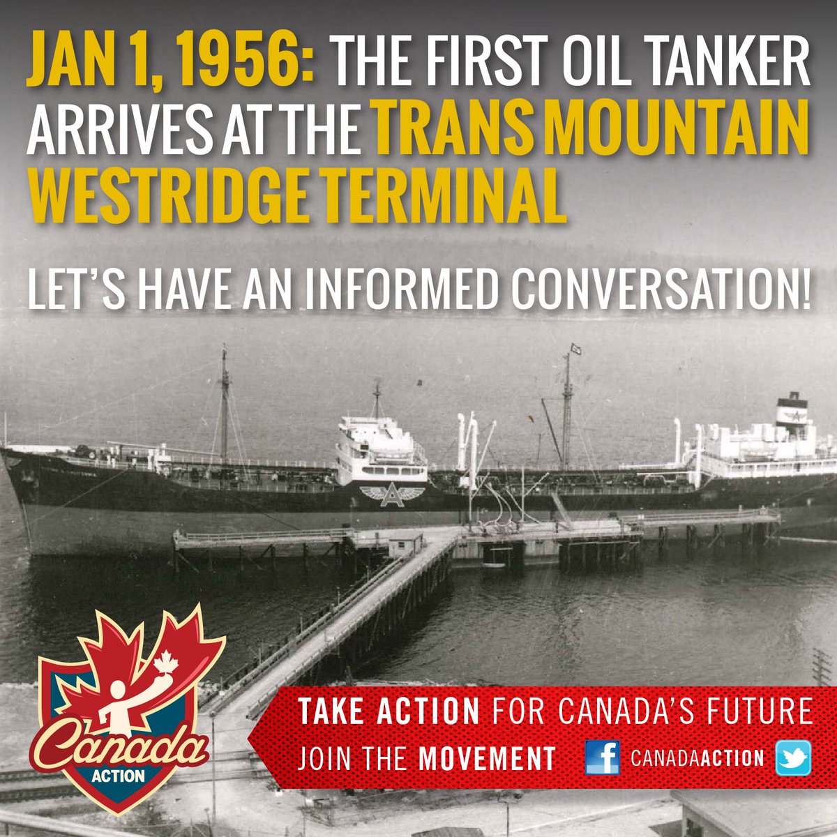 .@MayorGregor can't rewrite history! 

#TransMountain has operated since the 1950s without the catastrophe he promises now. #BCPoli #StopKM