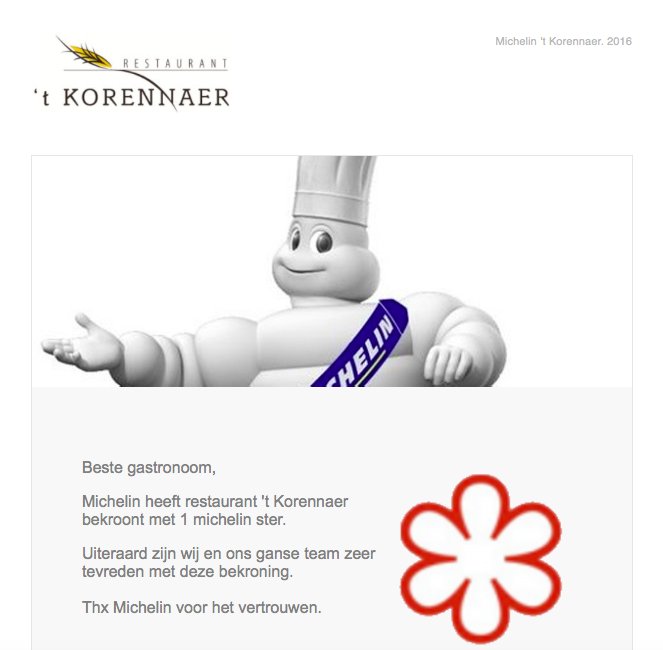 scriptorij's tweet photo. Dag Michelin, volgende keer ook enkele talige verfijningen meenemen in je beoordeling? #Michelin2017 https://t.co/ThsofTSWwx