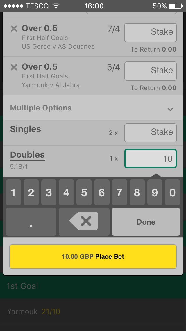 InPlayGoals86's tweet image. Risky double