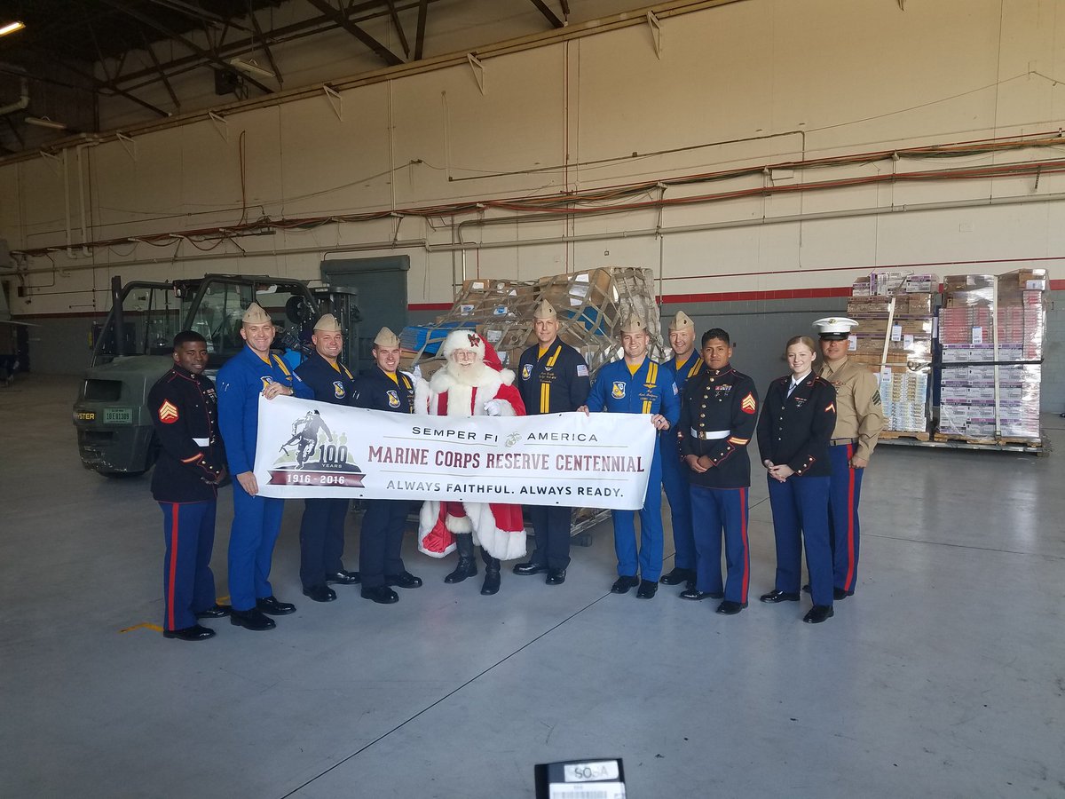 <a href="/fatalbertusmc/">Fat Albert</a> getting ready to deliver toys to North Carolina in support of <a href="/toysfortotspc/">Toys For Tots</a>!