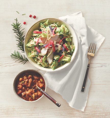 A Southwest Chicken Salad with Turkey Chili is a You Pick 2 decision you will not regret.