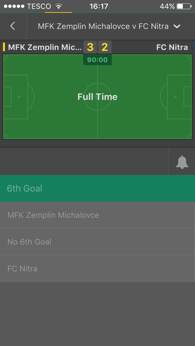 InPlayGoals86's tweet image. There we go folks, the risky bet paid off