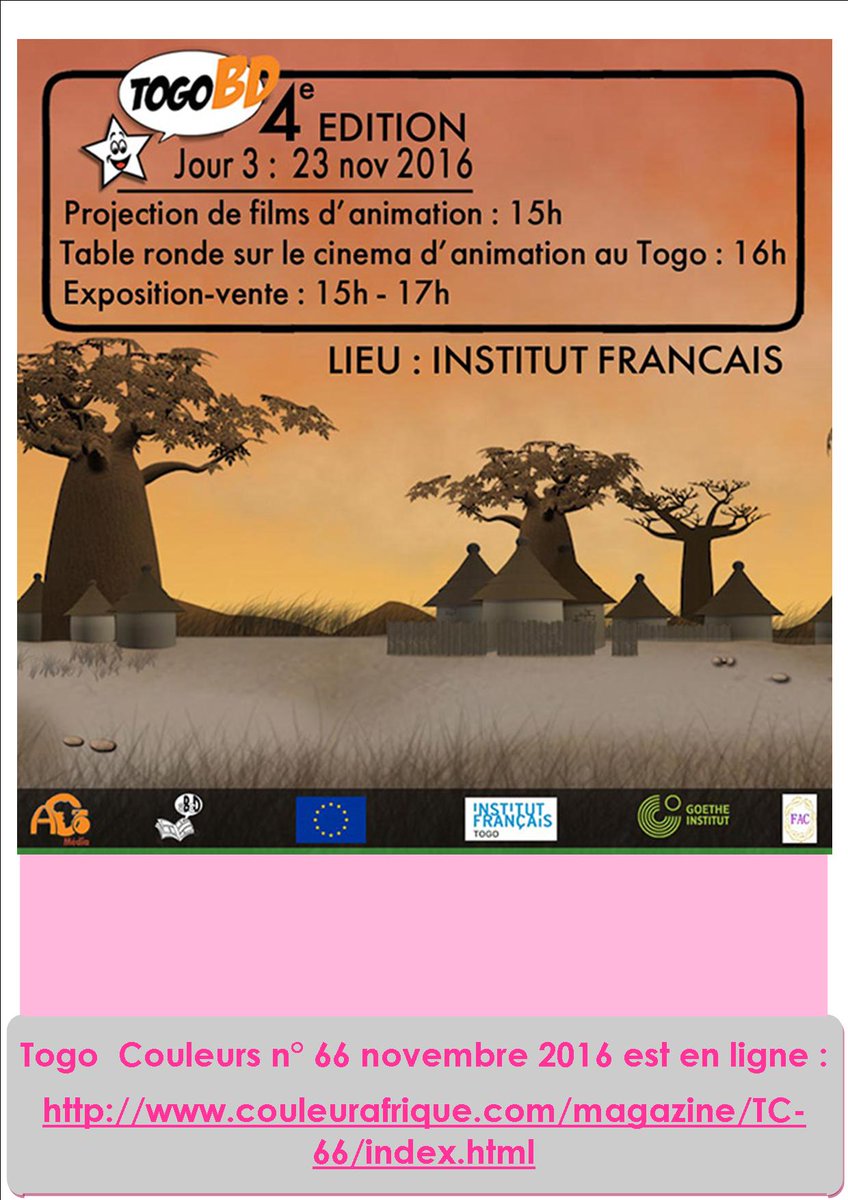 7SemaineALome's tweet photo. c'est mardi voilà votre programme de la semaine 
#Lomé #togo #Tginfo #team228 #Slam 
https://t.co/lbsB6zucgS https://t.co/5cKVJlVaSG