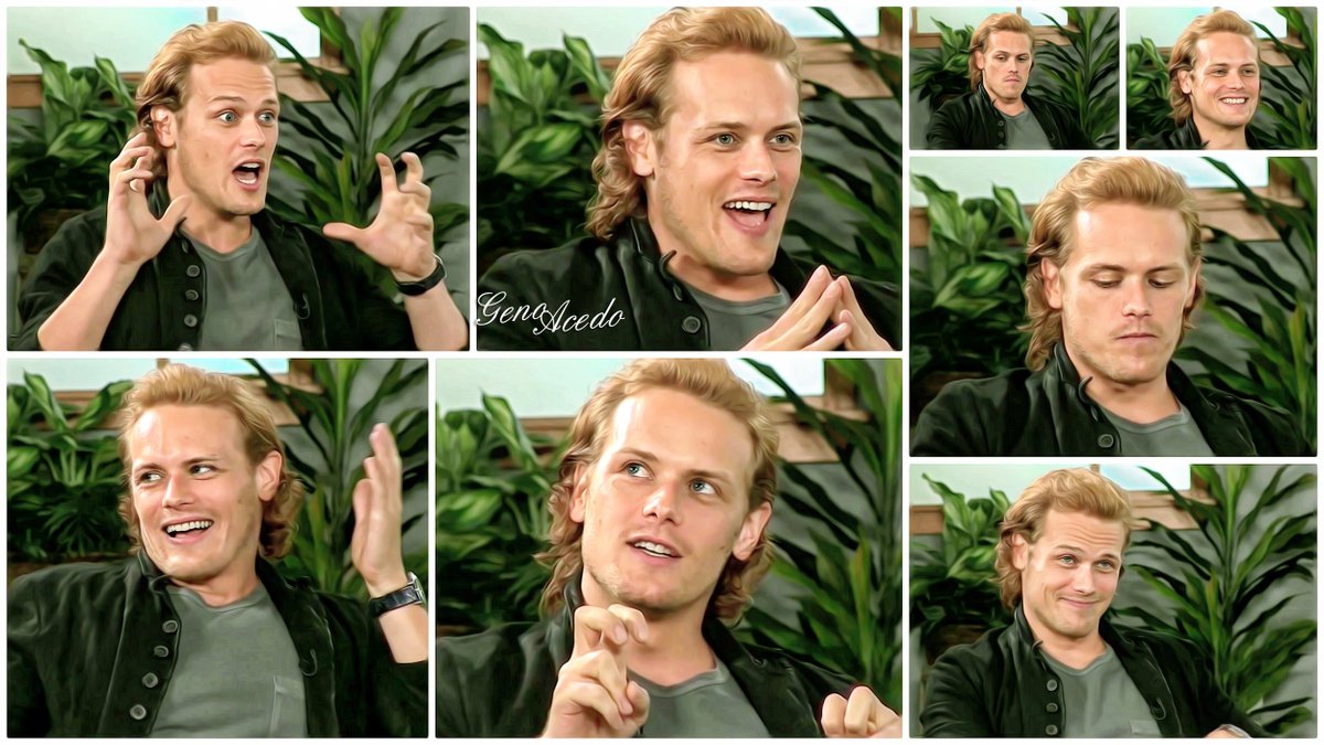 geno_acedo's tweet photo. Amo sus gestos, su cara, sus manos, su mirada,su sonrisa...
Me encanta Sam... y se notaΒΏno? @SamHeughan
#LoveforSam
#300KforSam
#PCA2017 https://t.co/SssUxmaSpu