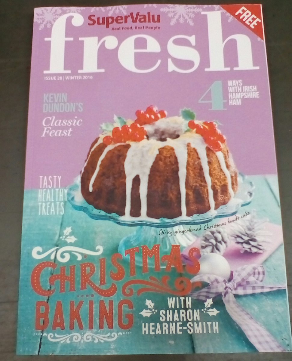 Available instore is the <a href="/SuperValuIRL/">SuperValu Ireland</a> fresh magazine for all your Christmas ideas and recipes