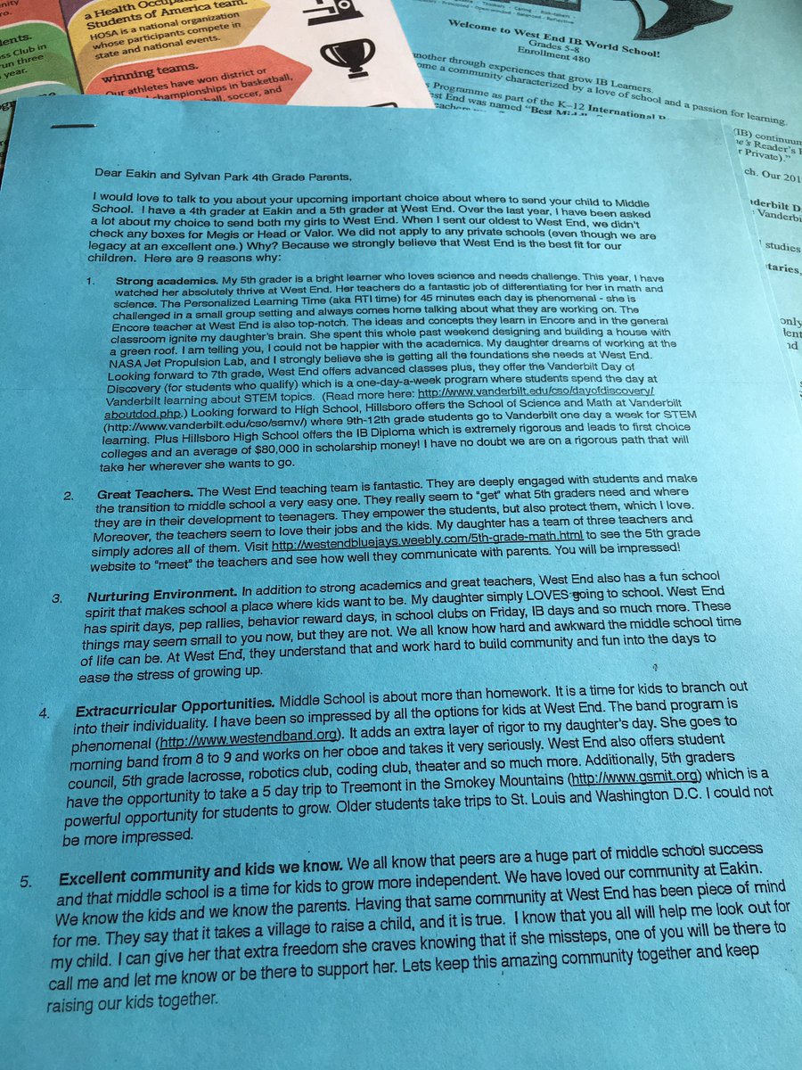 athorsen316's tweet photo. Why did my family choose @westendmiddle? Read what I wrote. (We didn't even try for Meigs.) #Community #Diversity #Academics #WholeChild https://t.co/poX5tzPboT
