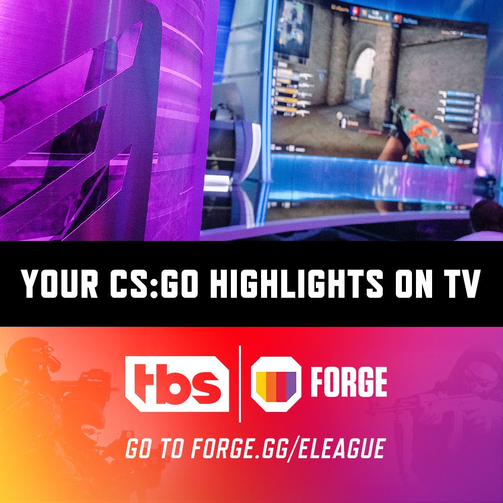 ELEAGUETV's tweet image. “Hi Mom, I’m on TV!”- is what you can say if we pick your video to show on @TBSNetwork send us your @Forge clip now: forge.gg/eleague