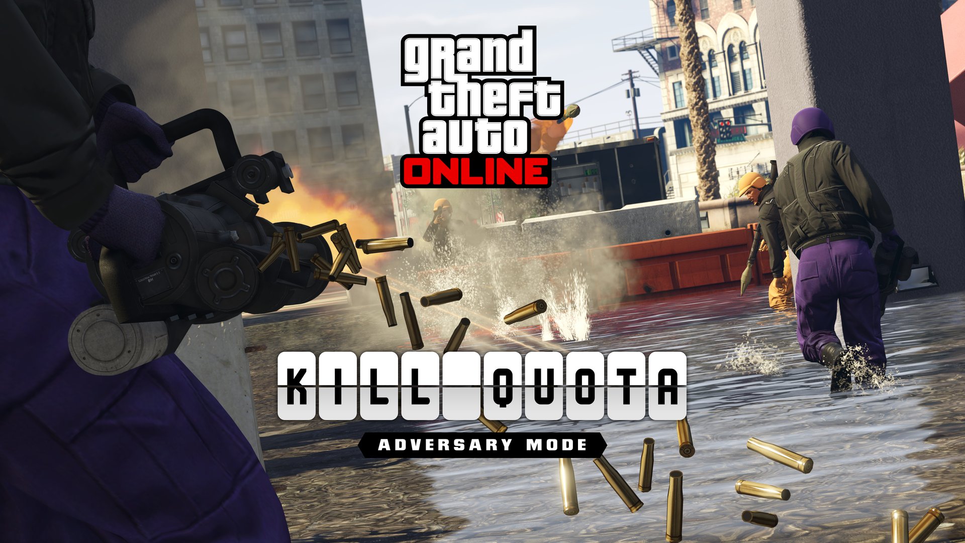 Rockstar Games on X: Play Kill Quota, the newest team-based #GTAOnline  Adversary Mode Details:   / X