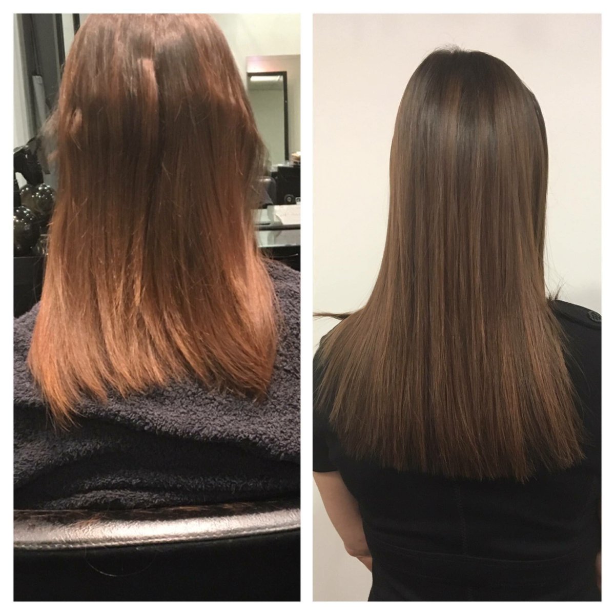 madheads1's tweet photo. Only the best will do.. 12inch racoon hot bonded hair extension applied by Lindsey #racooncomp @racoonintl https://t.co/9mVAWKx3fc