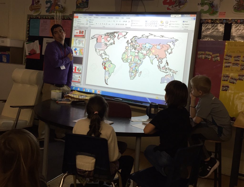 MsKJEdu's tweet photo. Students adding their learning from our Peru presentation into @FreshGrade #iele7 #iele8 #iele9 @IREC1 @WCPS72 https://t.co/fRDDsU8nfR